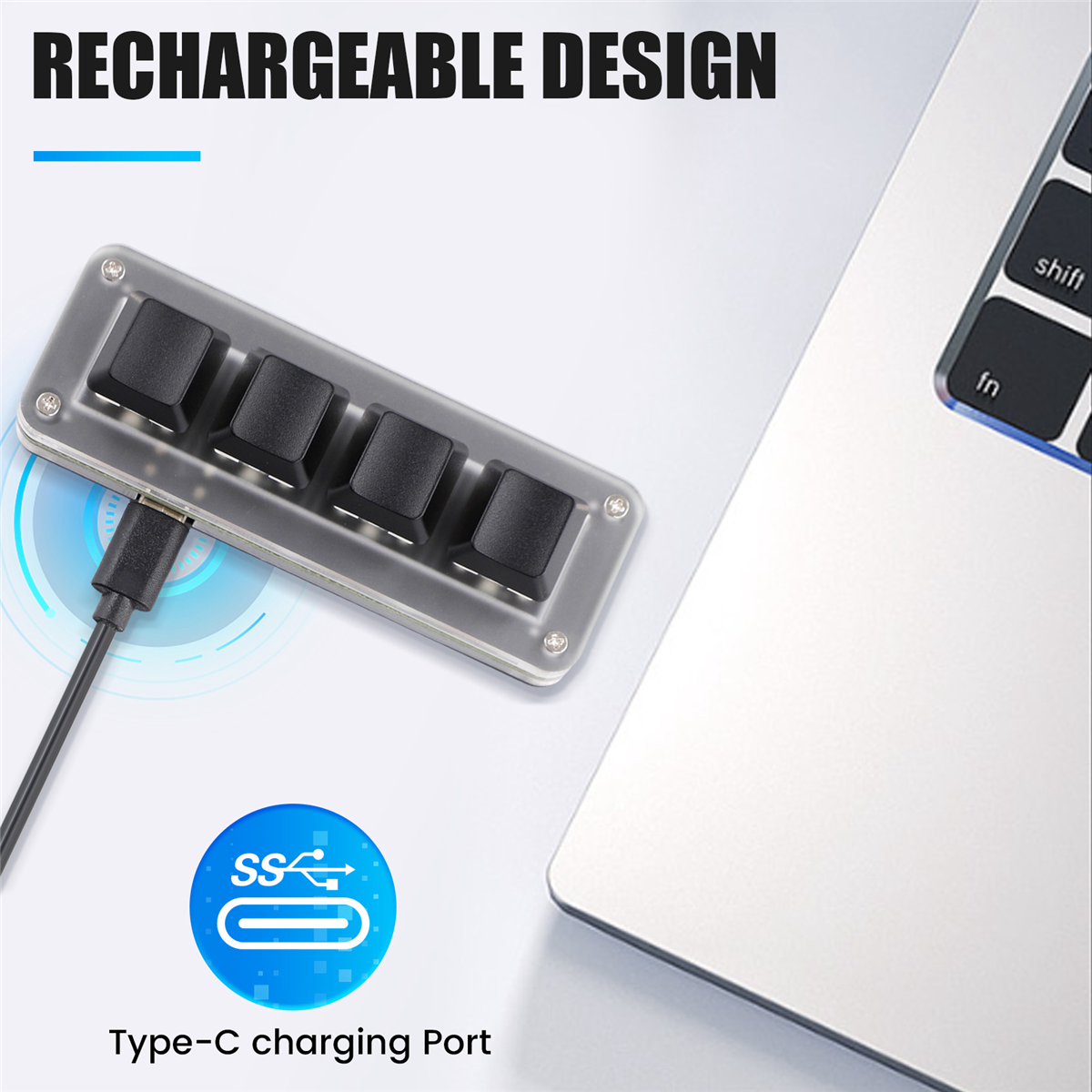 Gaming Accessories Drawing - ABJU USB Programming Macro Custom Keyboard