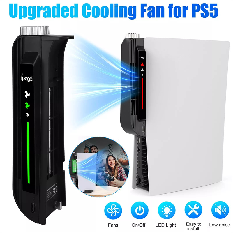 Gaming Accessories Led - Adjustable Cooling System For PS5 Cooling