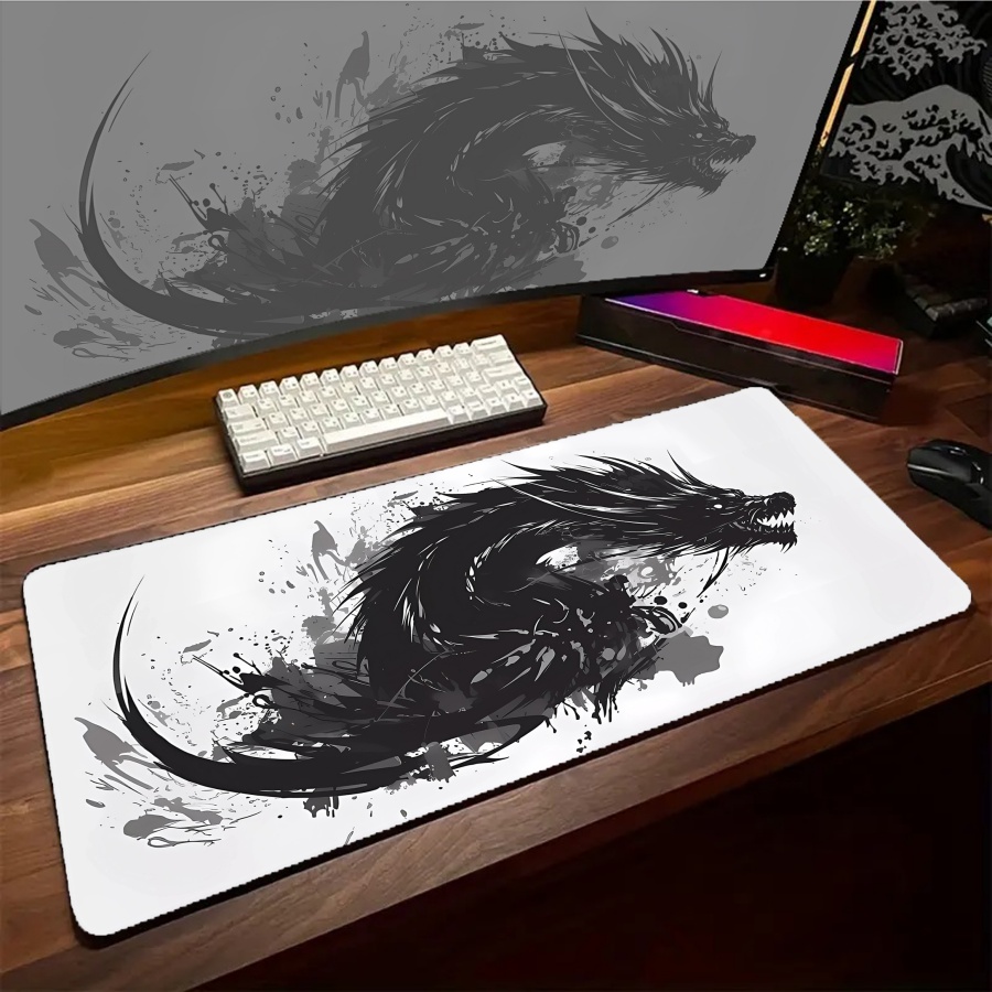 Gaming Accessories Pc Setup - Mousepad Large Kawaii Dragon Mouse Pad