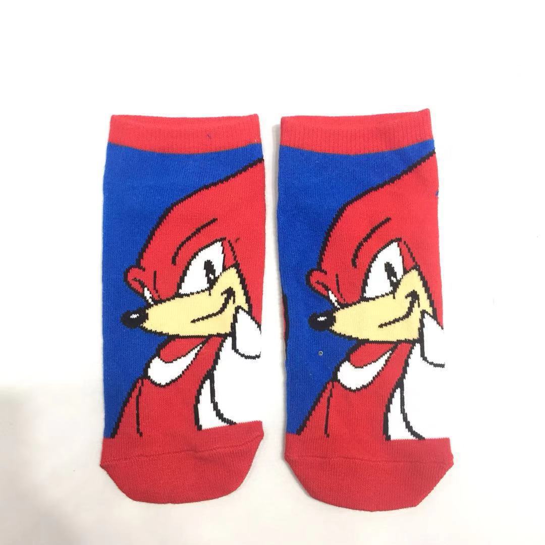 Gaming Accessories For 8 Year Old - Japanese Anime Merchandise Cartoon Sonic Socks