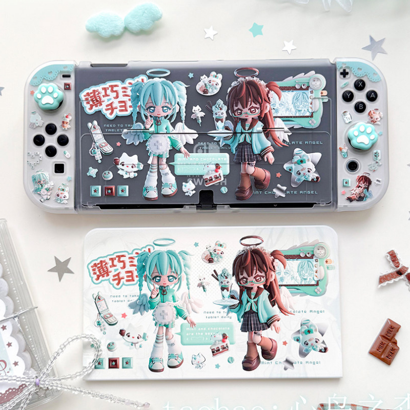 Japanese Gaming Accessories - Heart Forest Switch 2 Oled Protective