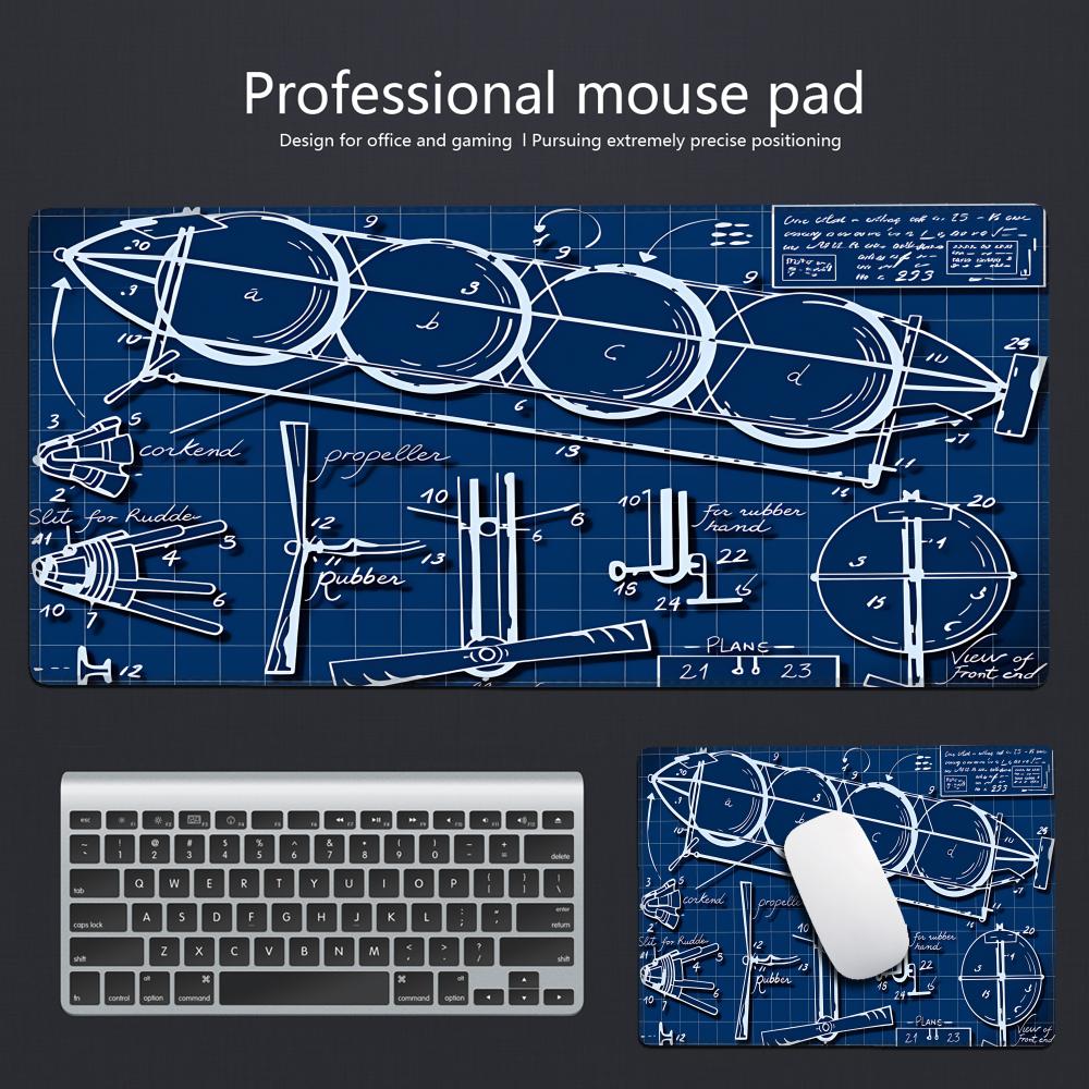 Gaming Accessories Drawing - HYBXAXC Mouse Pad Gaming Accessory Mechanical