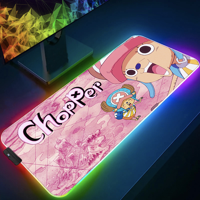 Gaming Accessories Led - RGB Mouse Pad one piece Tony