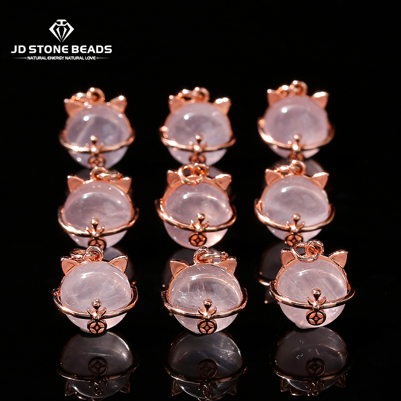 Gaming Equipment Accessories - 1 Pc Natural Pink Quartz Inlaid