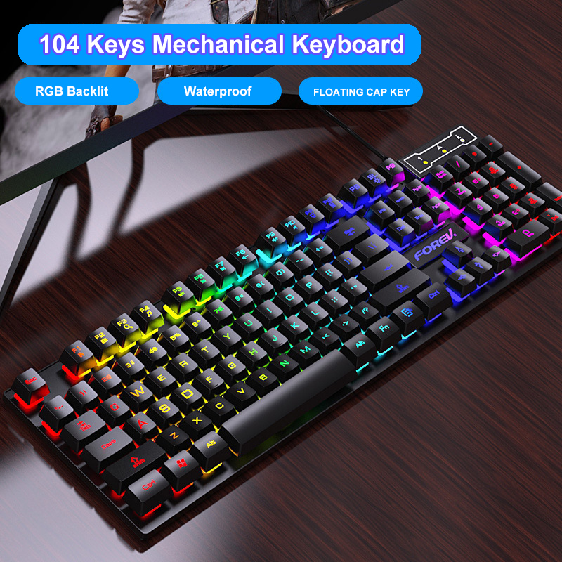 Gaming Accessories Razer - 104 Keys Mechanical feel Keyboard Wired