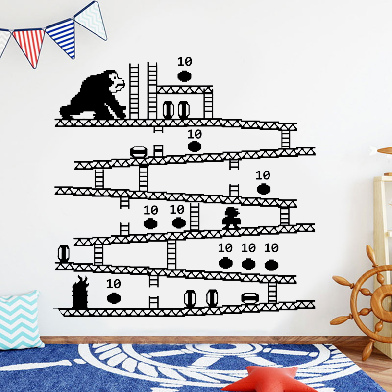 Gaming Accessories Room - Gamer Controller Video Game Wall Sticker