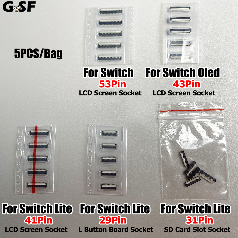 5PCS New LCD Screen FPC Ribbon - Japanese Gaming Accessories recension och pris