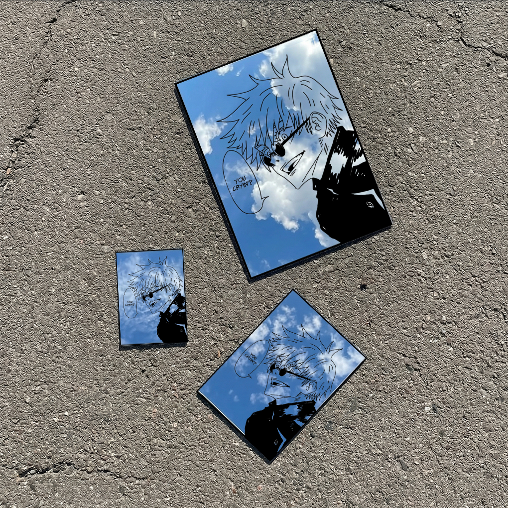 Custom Design Anime Mirror Vin - Gaming Accessories Room recension och pris