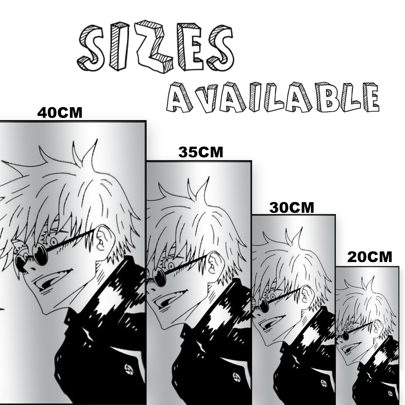 Custom Design Anime Mirror Vin - Gaming Accessories Room recension och pris