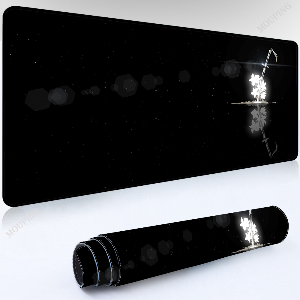 Black Mausepad Art Table Mouse - Gaming Accessories For Your Desk recension och pris
