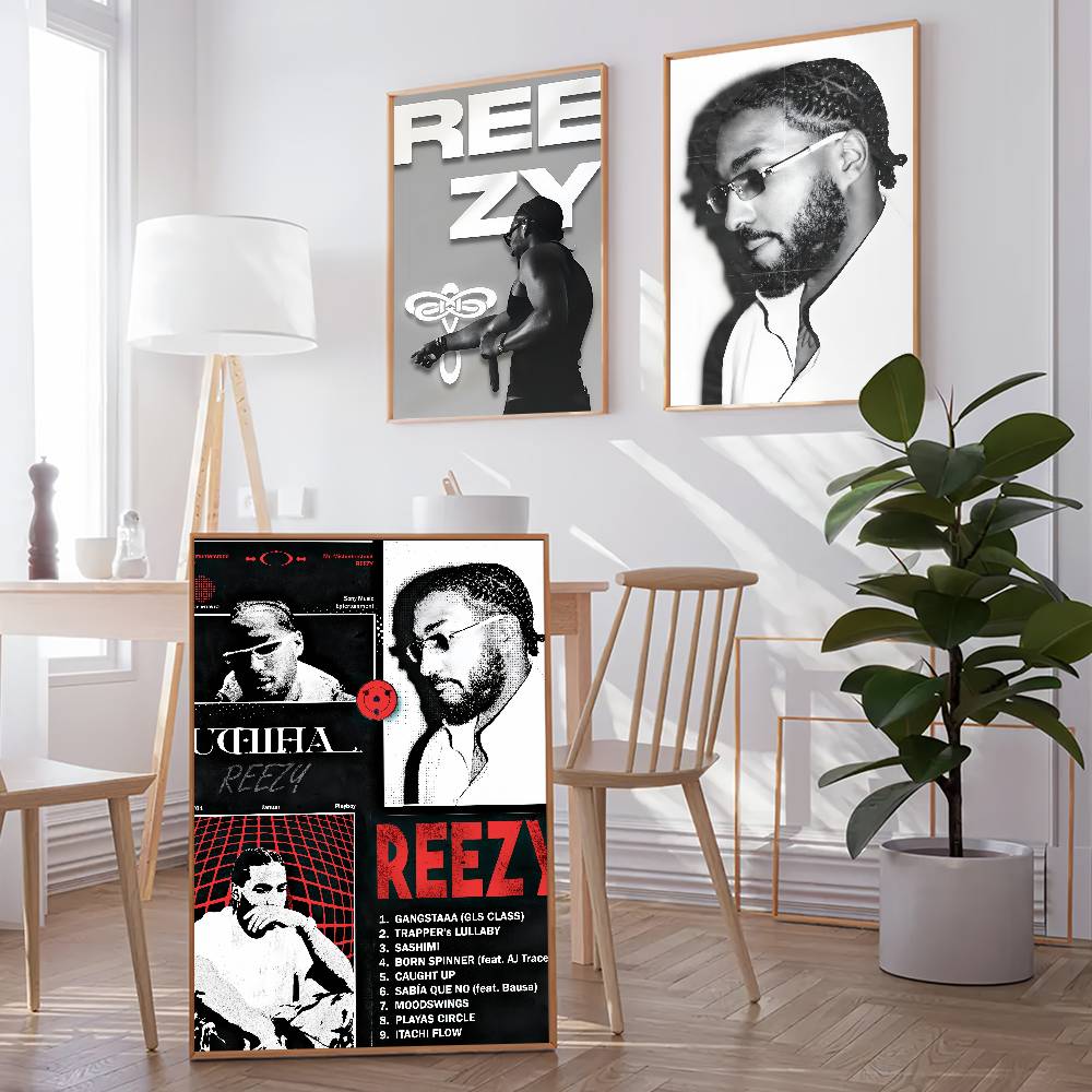 Rapper R-Reezy Music Poster Fo - Gaming Accessories Room recension och pris