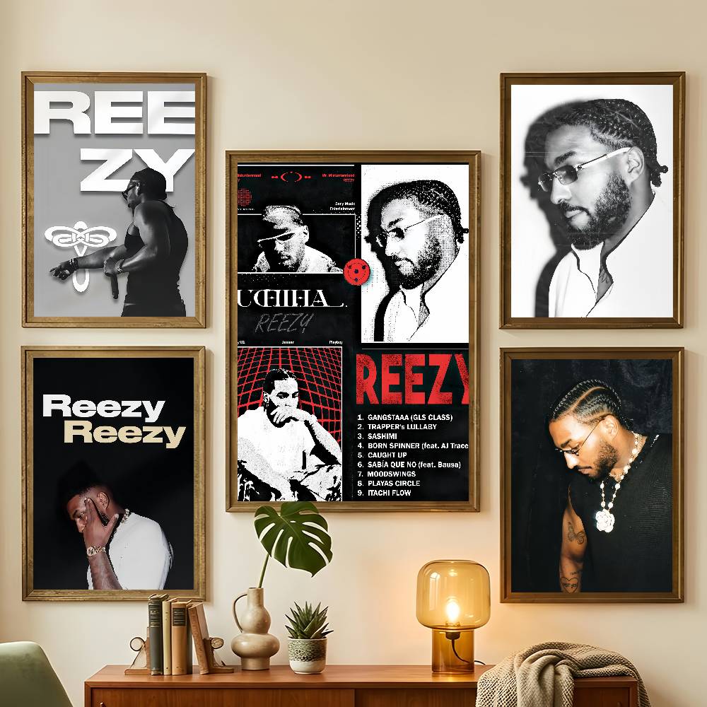 Rapper R-Reezy Music Poster Fo - Gaming Accessories Room recension och pris