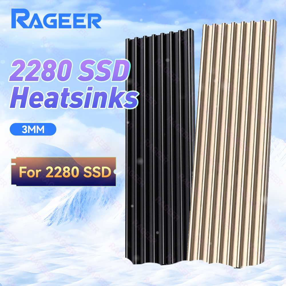 RAGEER M.2 SSD Heatsink with T - M2 Heatsink Cooler recension och pris
