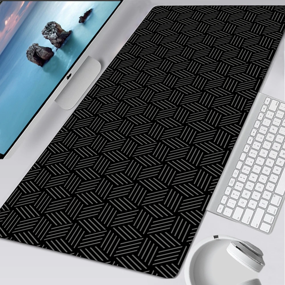 Laptop Black Mouse Pad Simple  - Gaming Accessories For Your Desk recension och pris