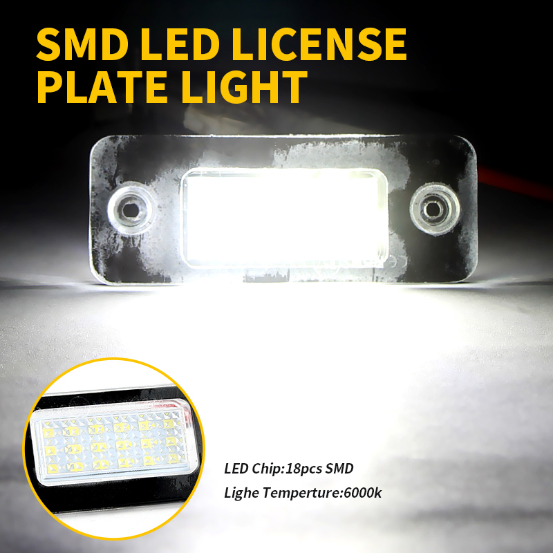 2PCS LED License Plate Lights  - Gaming Equipment Accessories recension och pris
