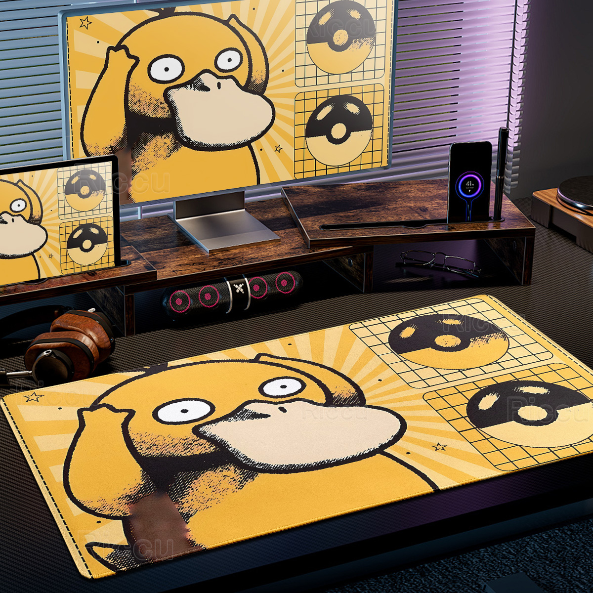 Cartoon Pokémon Mouse Pad Non- - Gaming Accessories Pc Setup recension och pris