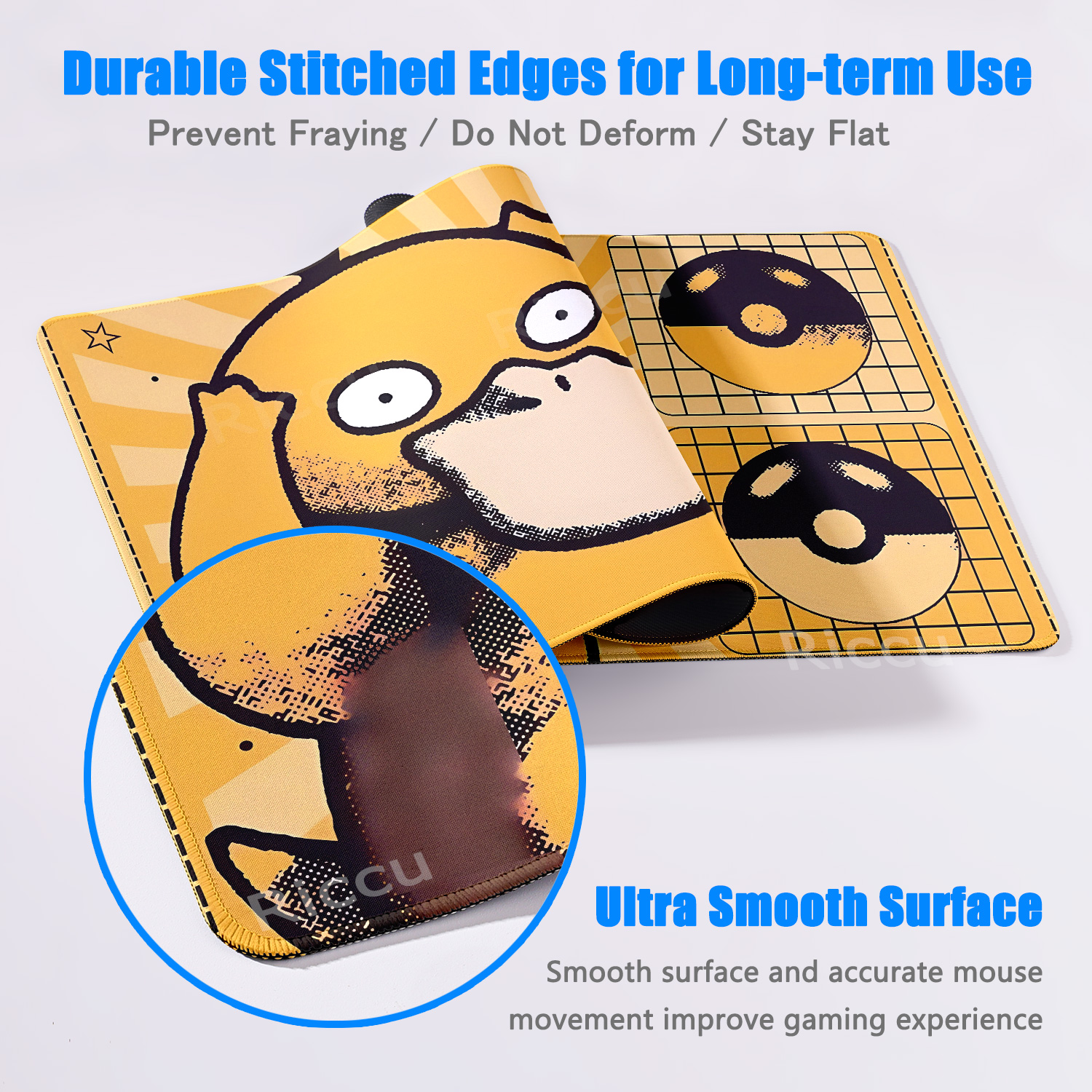 Cartoon Pokémon Mouse Pad Non- - Gaming Accessories Pc Setup recension och pris