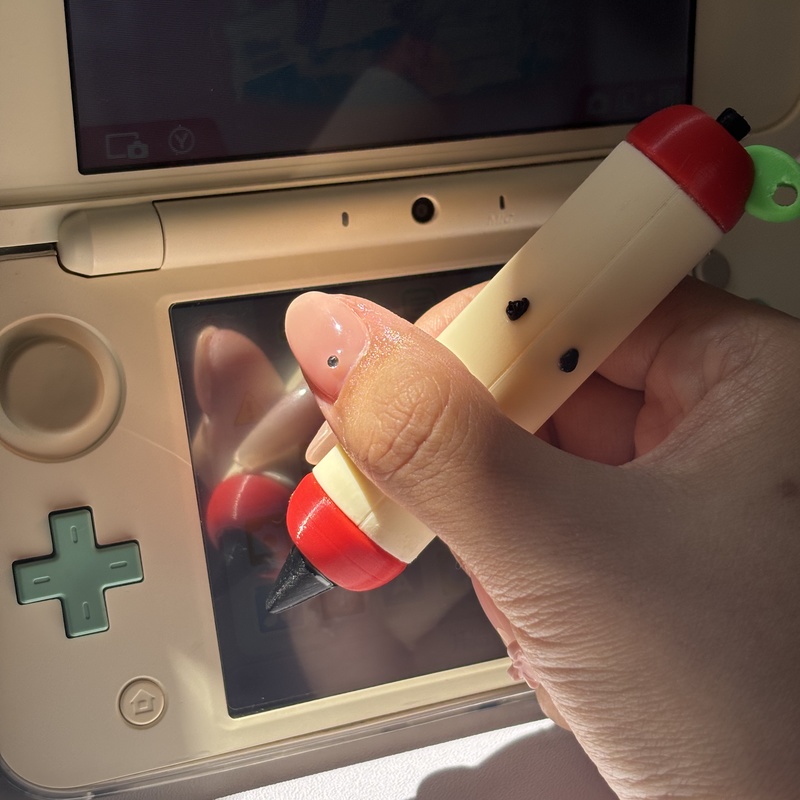 Stylus Pen Cute Apple Shape 3D - Gaming Accessories To 3D Print recension och pris