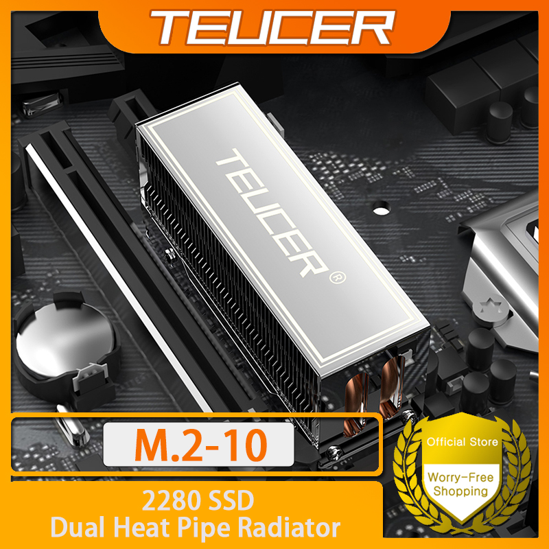 TEUCER M.2 SSD Heat Sink M2 22 - M2 Heatsink Cooler recension och pris
