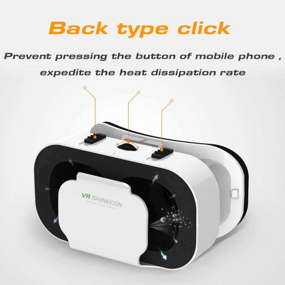 Shinecon 3D VR Glasses Virtual - Gaming Accessories For 8 Year Old recension och pris