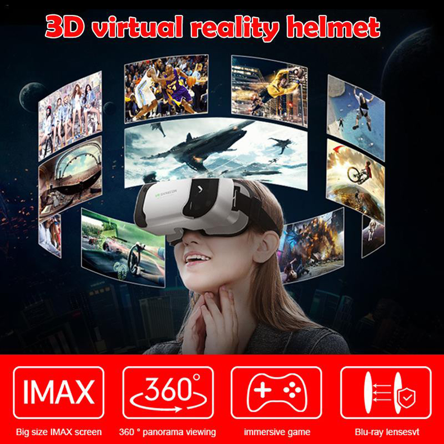 Shinecon VR Glasses 3D Headset - Gaming Accessories For 8 Year Old recension och pris