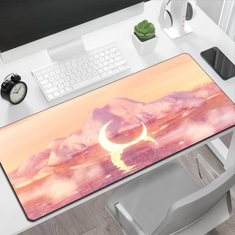Pc Mouse Pad Gaming Pink Moon  - Gaming Accessories Pc Setup recension och pris