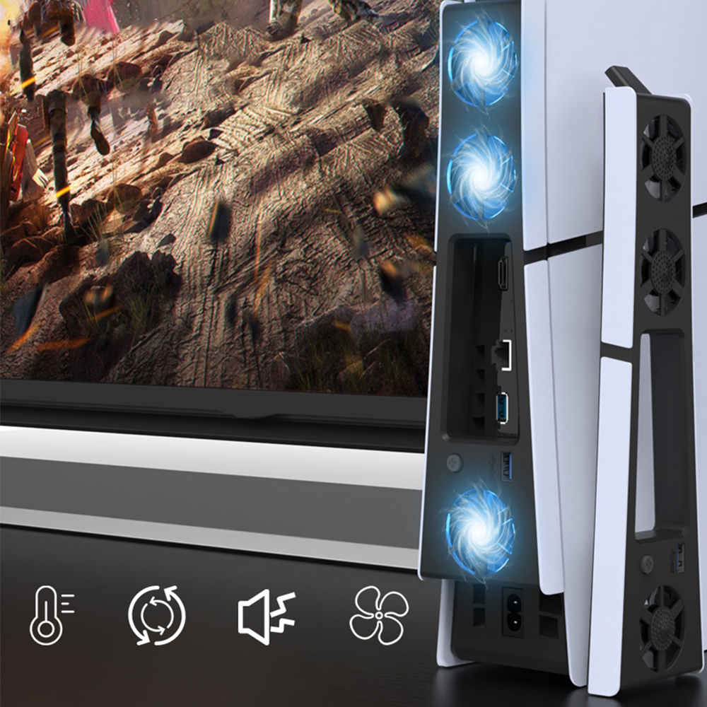 Gaming Cooler Fan Efficient Co - Gaming Accessories Led recension och pris