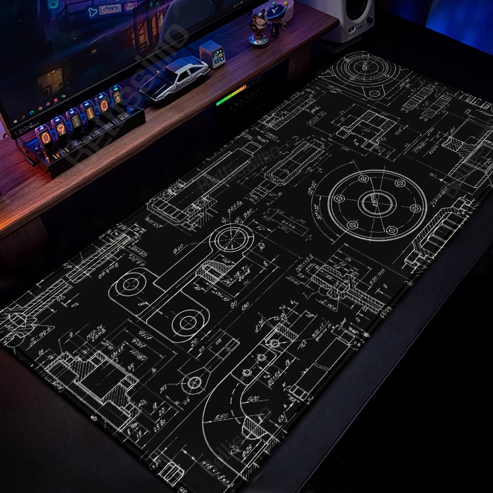 Mouse Pad Gaming Accessory Mec - Gaming Accessories Drawing recension och pris