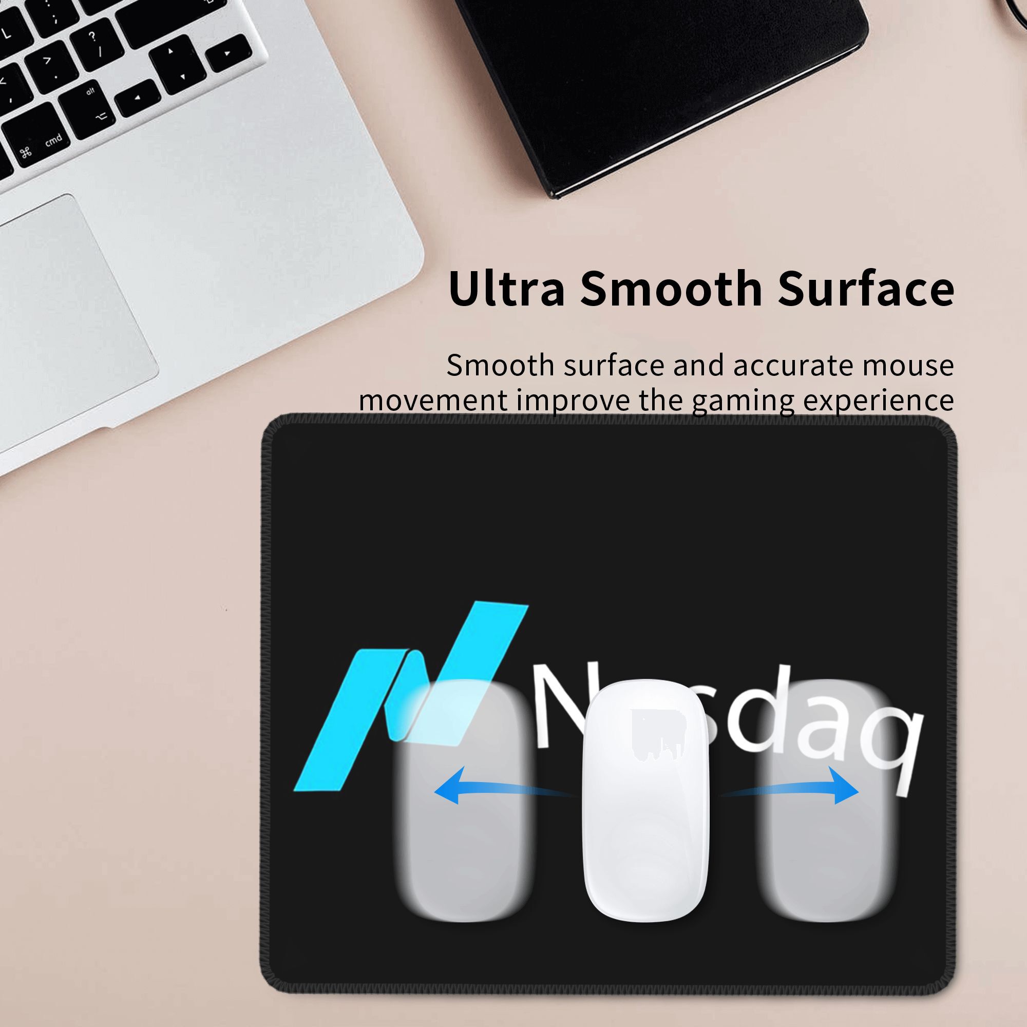 Nasdaq stock market Mouse Pad  - Gaming Accessories For Your Desk recension och pris
