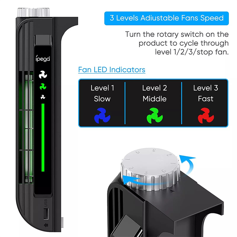Adjustable Cooling System For  - Gaming Accessories Led recension och pris