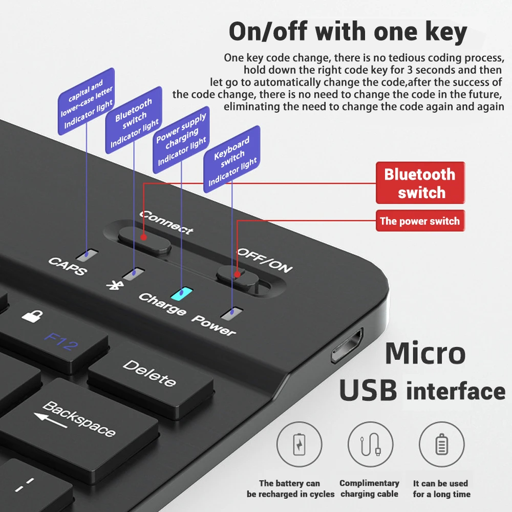 Mini Keyboard Wireless Bluetoo - Gaming Accessories Razer recension och pris