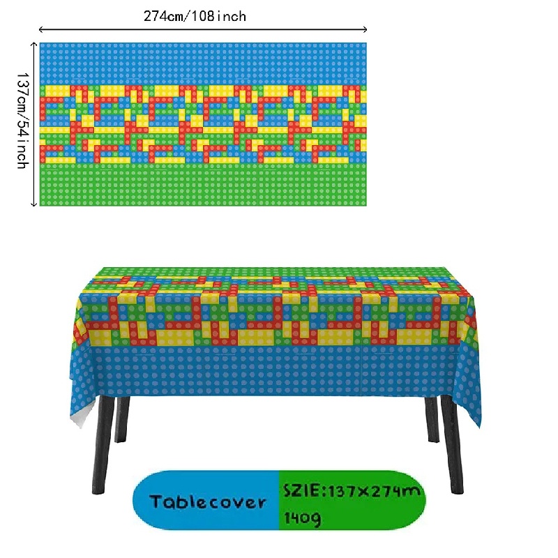 Building Block Brick Style Tab - Gaming Accessories Room recension och pris