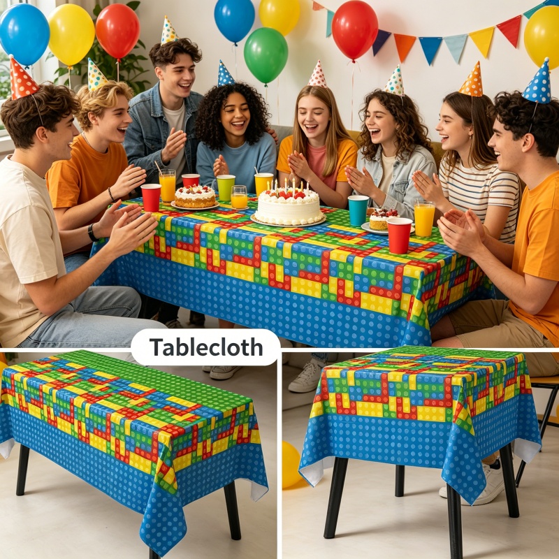 Building Block Brick Style Tab - Gaming Accessories Room recension och pris