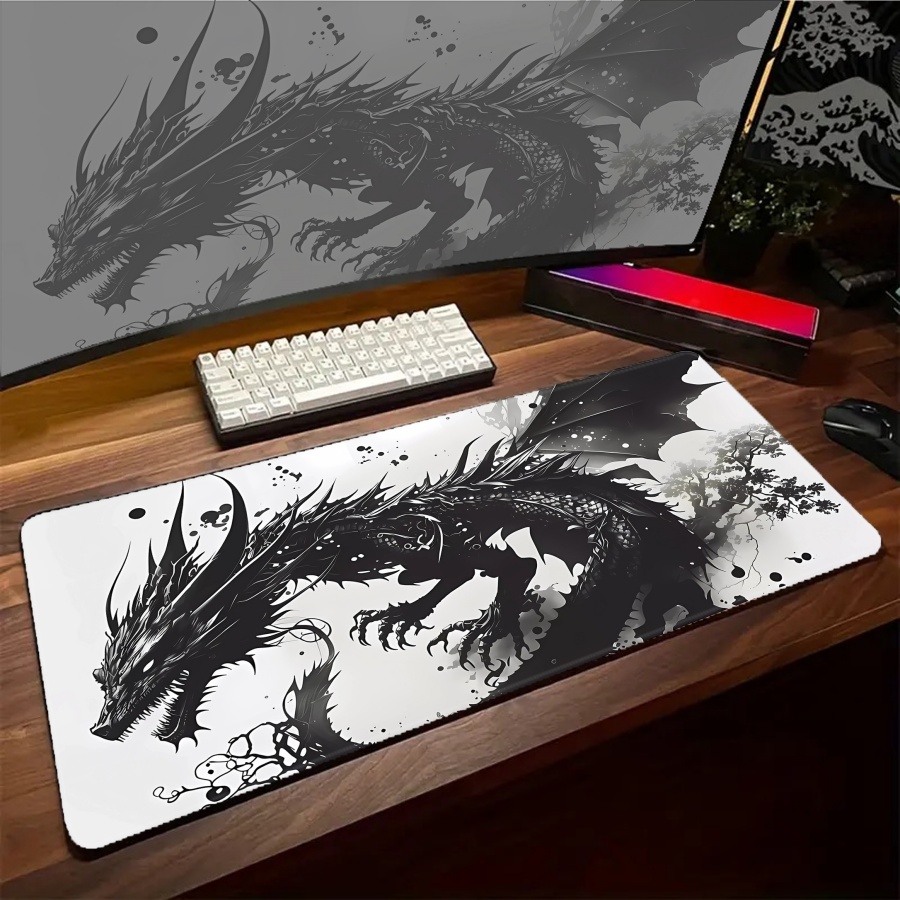 Mousepad Large Kawaii Dragon M - Gaming Accessories Pc Setup recension och pris