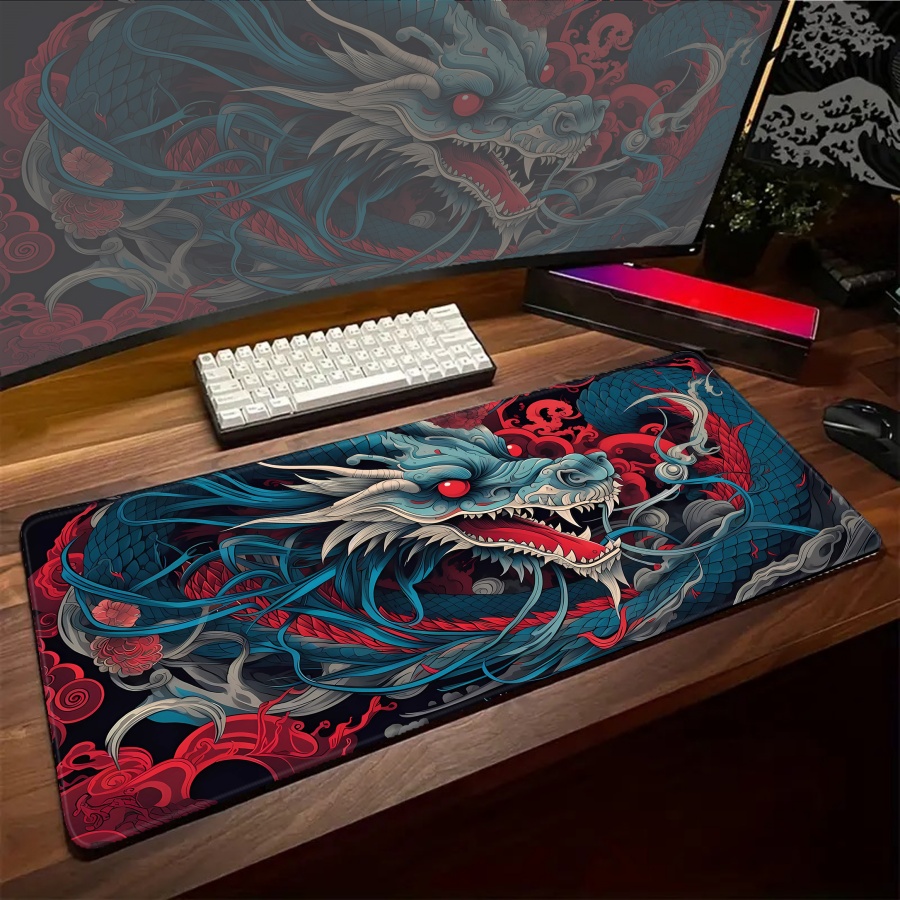 Mousepad Large Kawaii Dragon M - Gaming Accessories Pc Setup recension och pris