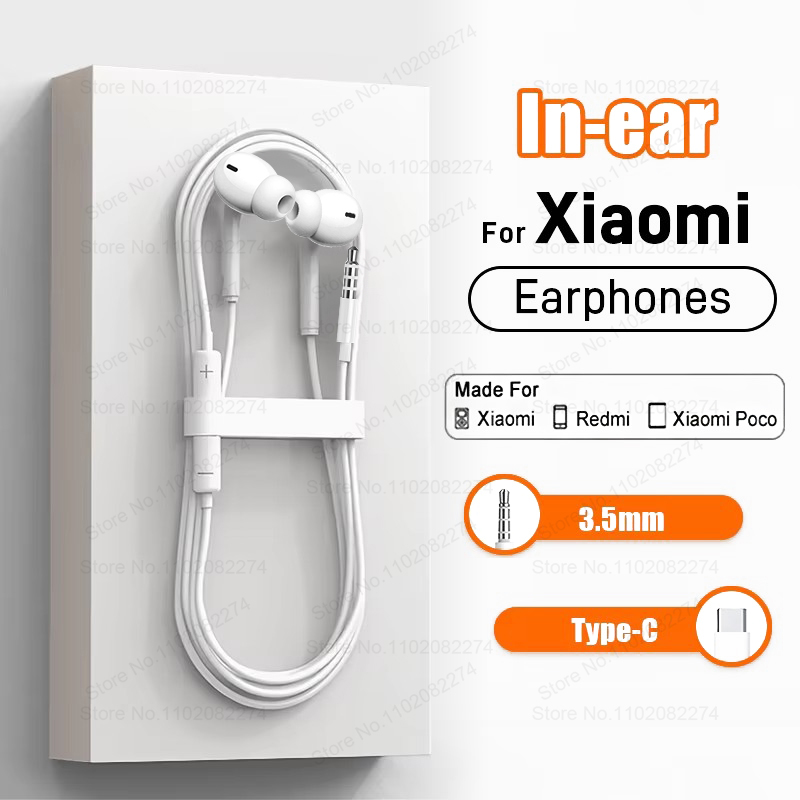 Type C Wired Headphones For Xi - Xiaomi Gaming Accessories recension och pris