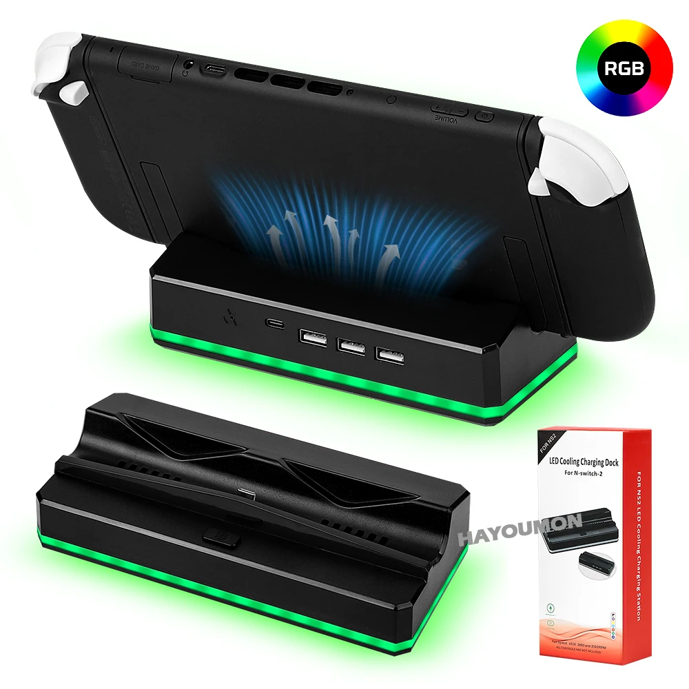 For NS Switch 2 Portable Charg - Gaming Accessories Led recension och pris