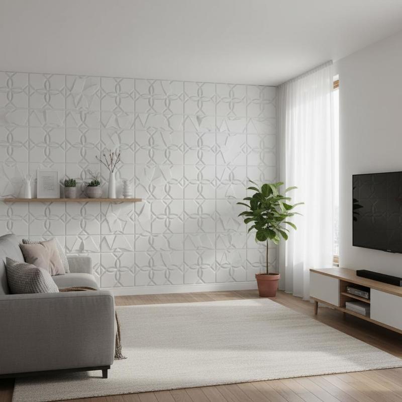 Mattet White Three-Dimensional - Gaming Accessories Room recension och pris