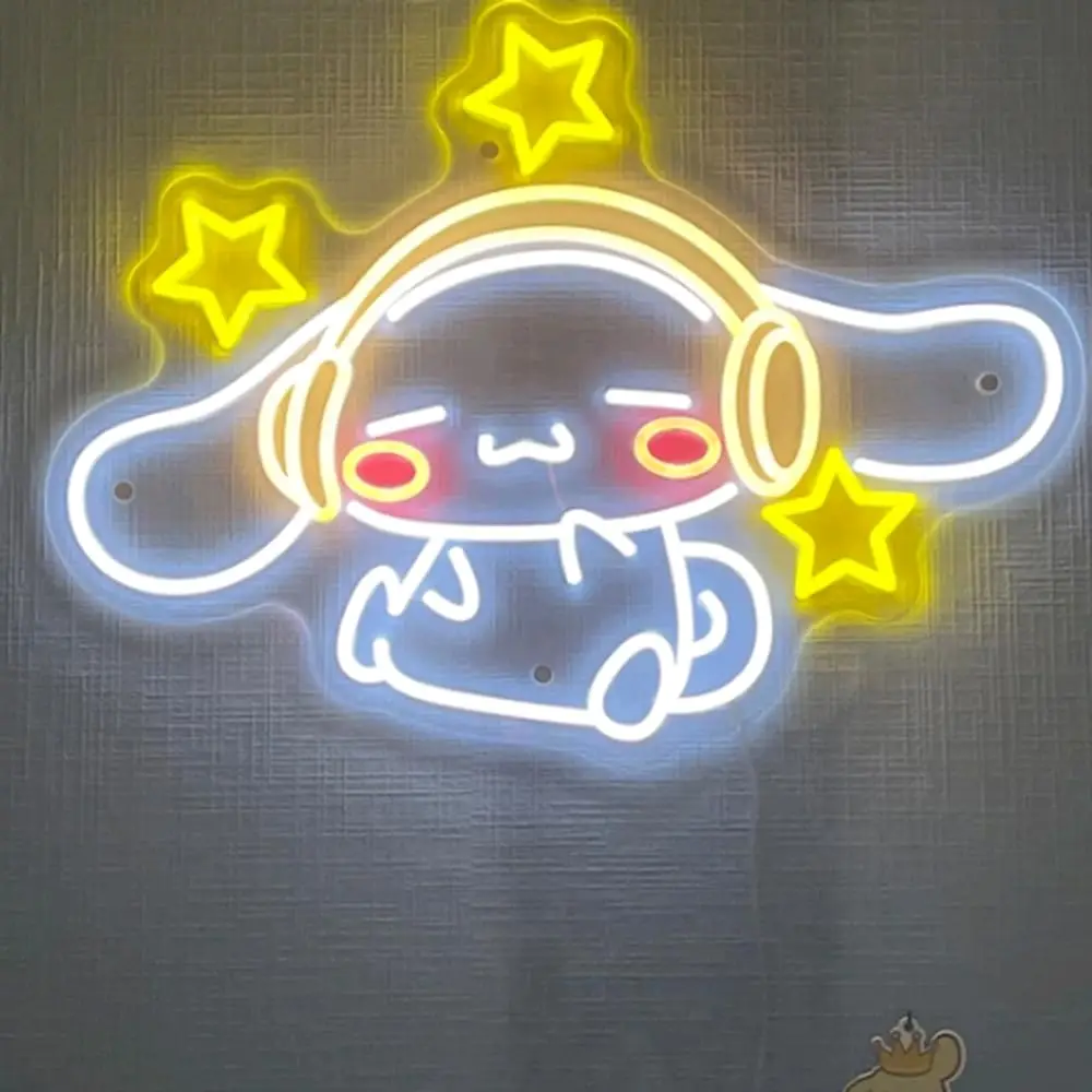 Cinnamoroll Headphones Neon Si - Gaming Accessories Led recension och pris