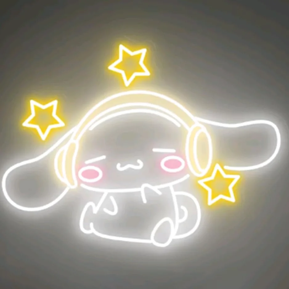 Cinnamoroll Headphones Neon Si - Gaming Accessories Led recension och pris