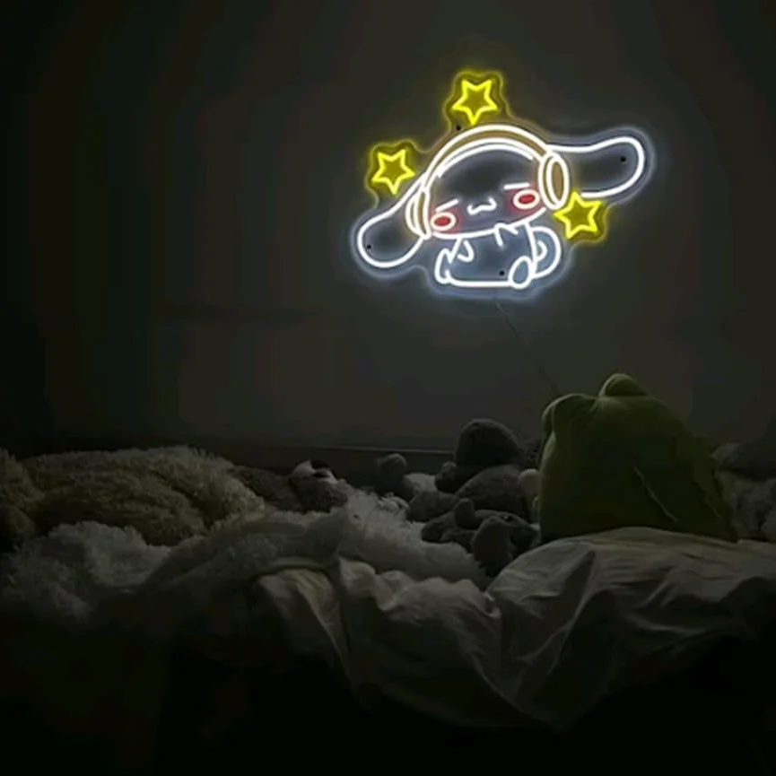 Cinnamoroll Headphones Neon Si - Gaming Accessories Led recension och pris