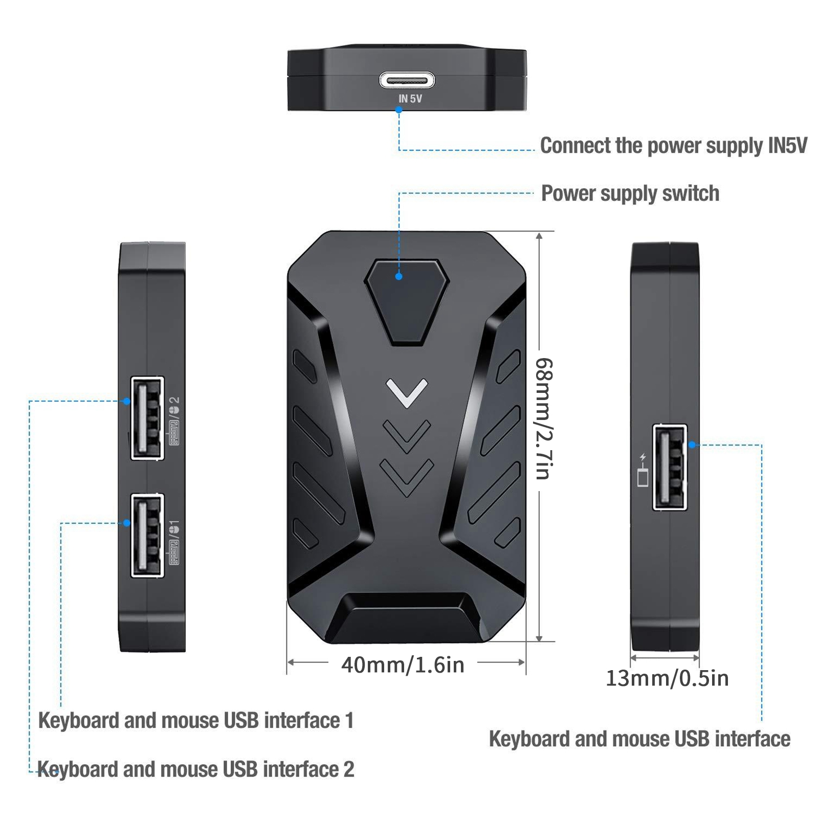 Gaming Keyboard Mouse Converte - Xiaomi Gaming Accessories recension och pris