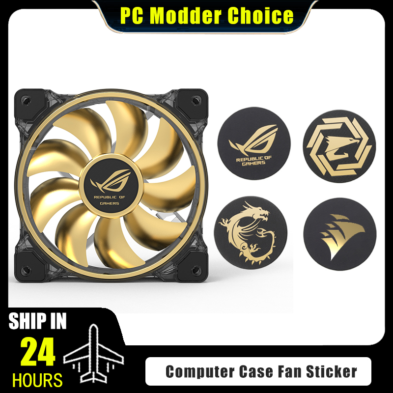 Computer Case Fan Logo Sticker - Gaming Accessories Room recension och pris