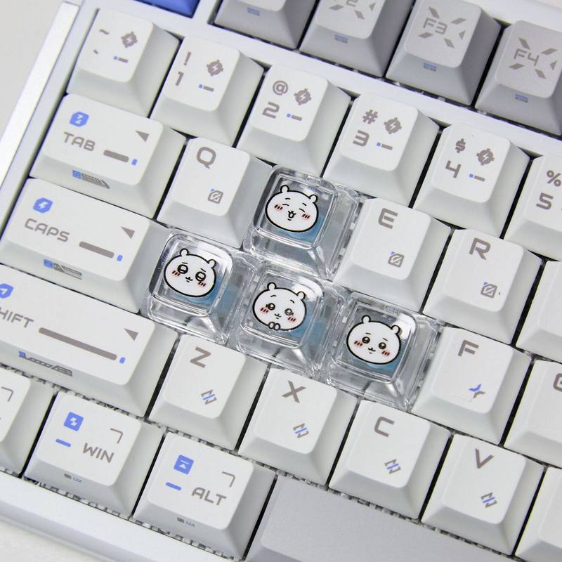 Chiikawa 4 Pcs Handmade Transp - Gaming Accessories Room recension och pris