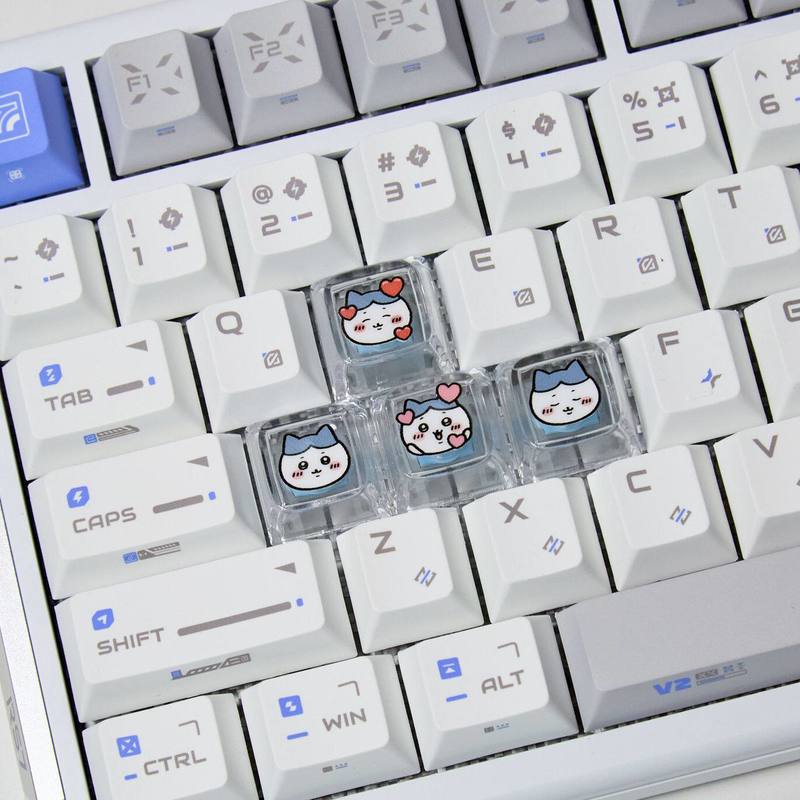 Chiikawa 4 Pcs Handmade Transp - Gaming Accessories Room recension och pris