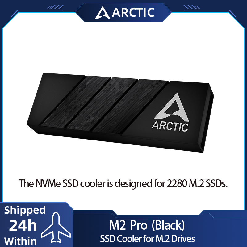 ARCTIC M2 Pro Black heatsink C - M2 Heatsink Cooler recension och pris