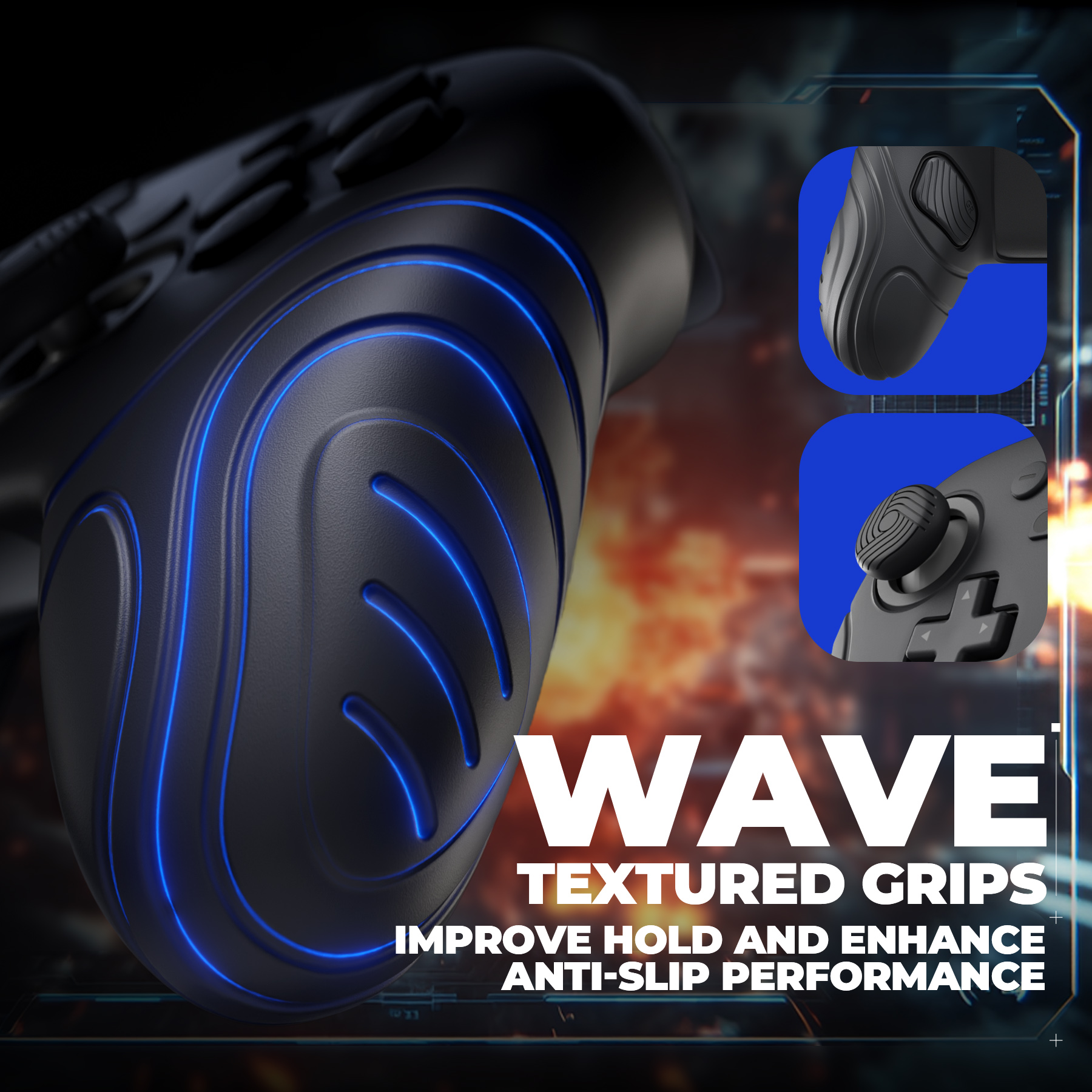 PlayVital Samurai Silicone Cov - Japanese Gaming Accessories recension och pris