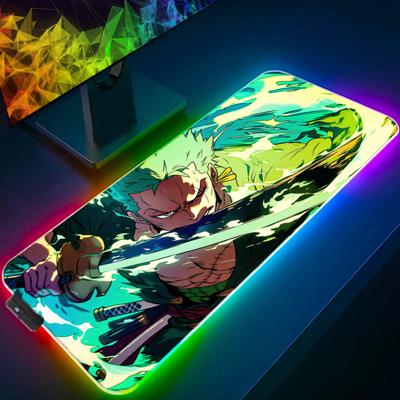 ONE PIECE Zoro Mouse Pad RGB G - Gaming Accessories Led recension och pris