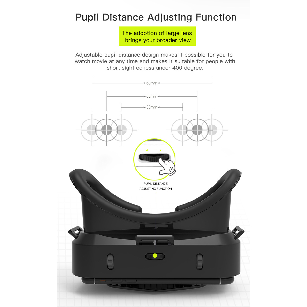 Shinecon VR Glasses 3D Headset - Gaming Accessories For 8 Year Old recension och pris