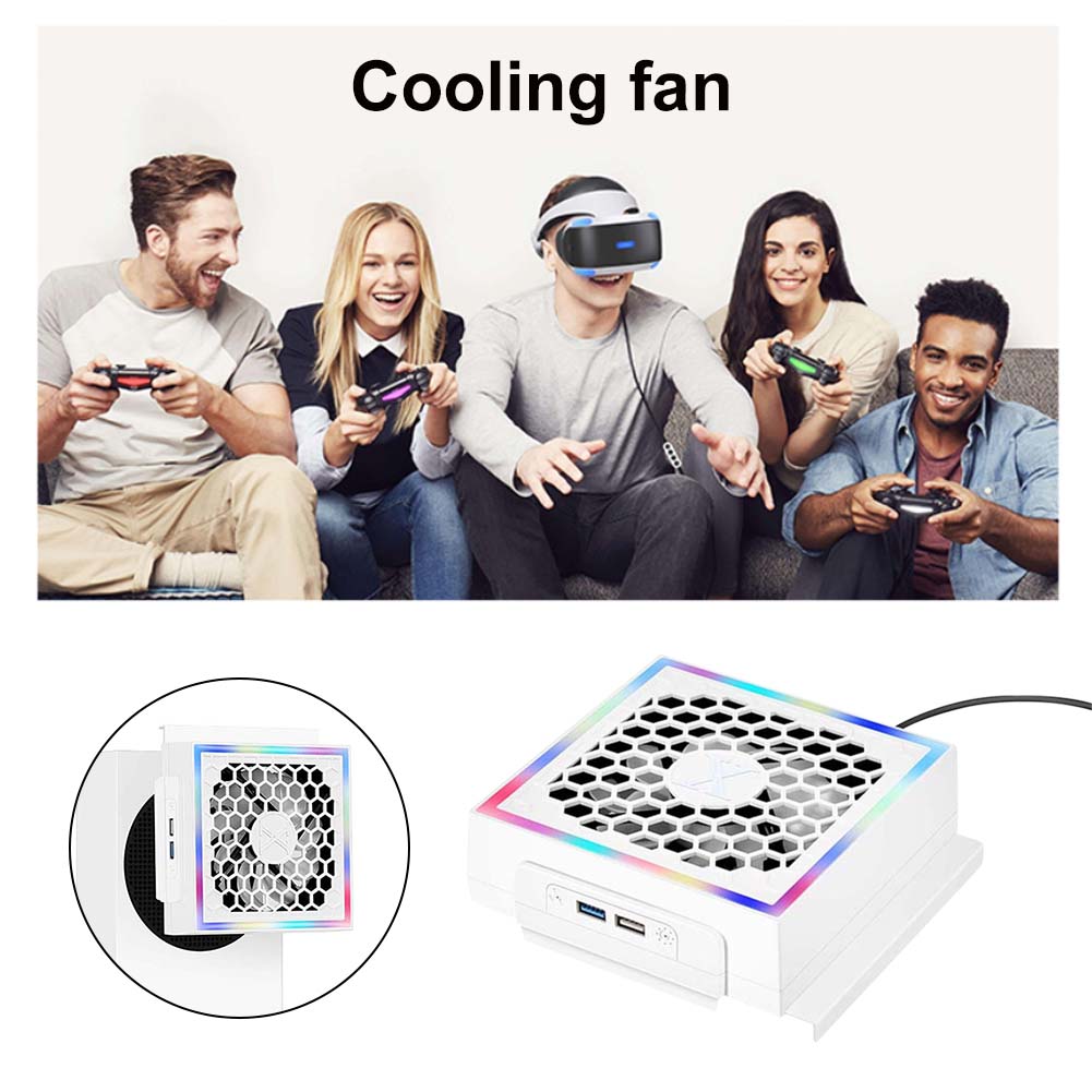 LED Cooling Fan Cooler with LE - Gaming Accessories Led recension och pris